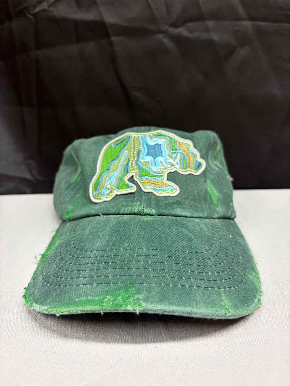 Unbranded Green Reptile Patch Cap
